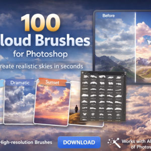 Cloud Brushes for Photoshop