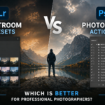 Lightroom presets vs photoshop actions